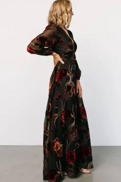 Fashion Baltic Born Mikla Maxi Dress | Black Multi BlackMulti