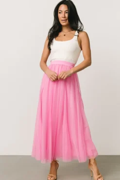 Discount Baltic Born Mila Tulle Skirt | Taffy Pink TaffyPink