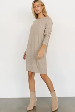 Clearance Baltic Born Miller Sweater Dress | Heather Taupe HeatherTaupe