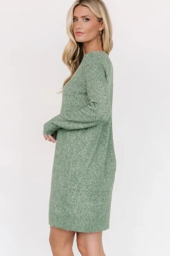 Hot Baltic Born Miller Sweater Dress | Heather Green HeatherGreen