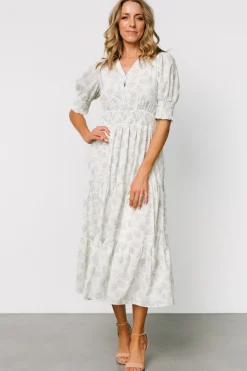 Best Baltic Born Miriam Midi Dress | Light Sage Floral LightSageFloral