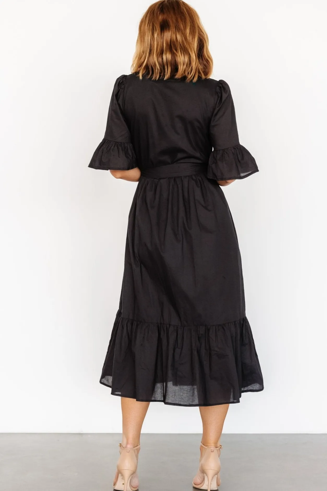 Hot Baltic Born Mirielle Midi Dress | Black