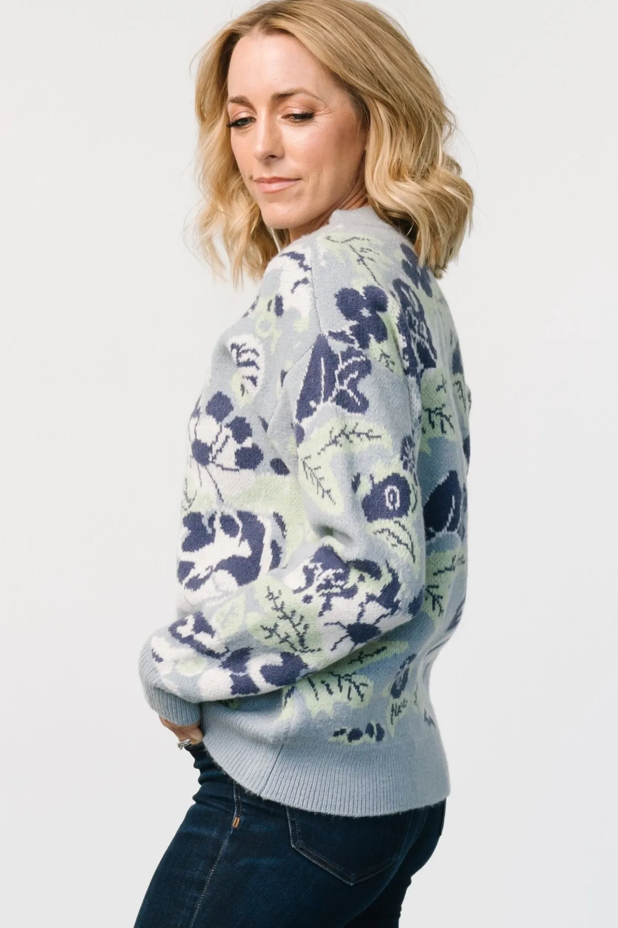 Outlet Baltic Born Munich Sweater | Light Blue Multi LightBlueMulti
