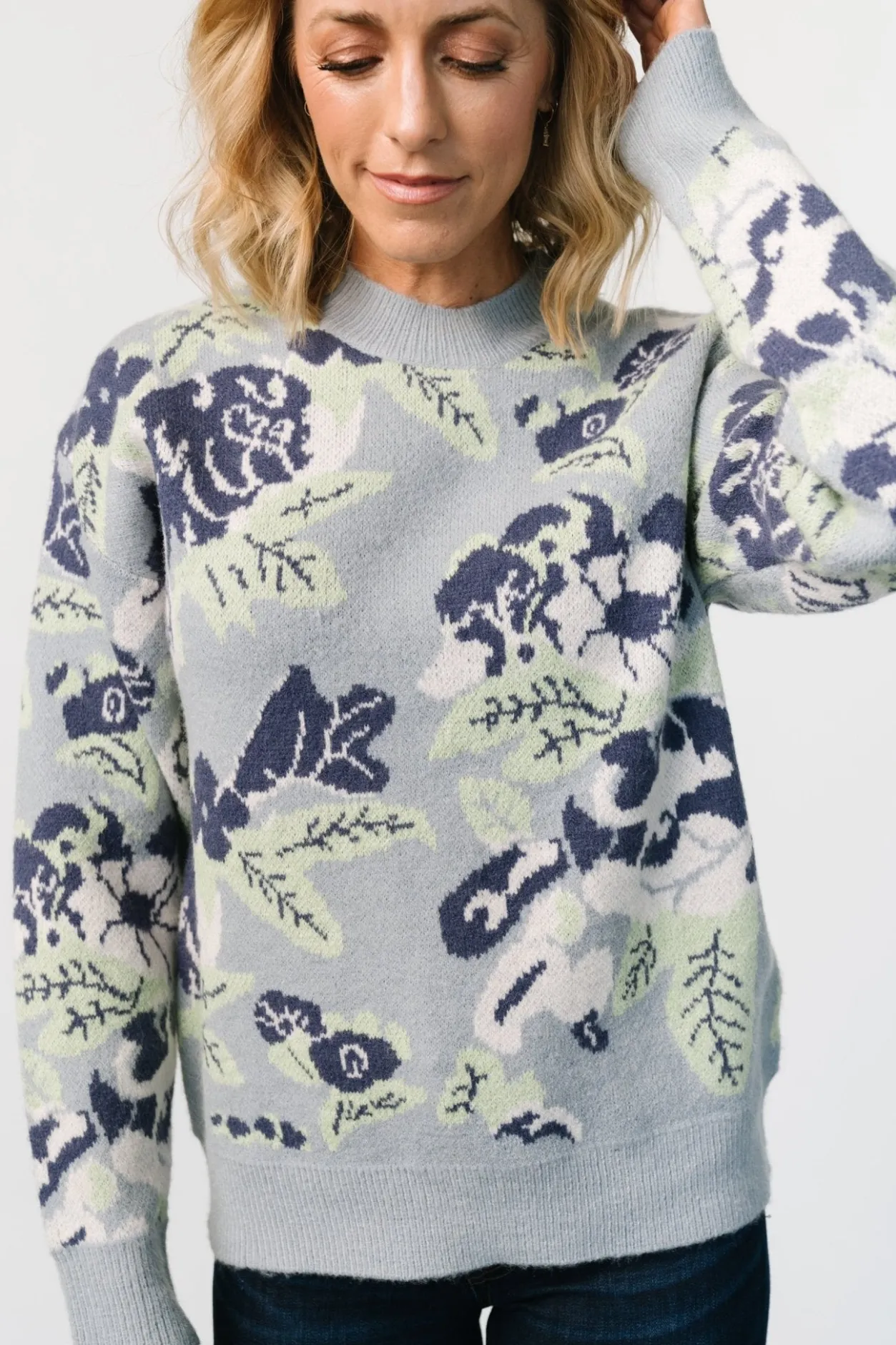 Outlet Baltic Born Munich Sweater | Light Blue Multi LightBlueMulti