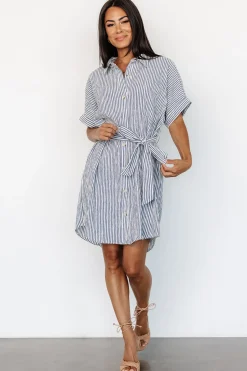 Fashion Baltic Born Nautical Shirt Dress | Blue Stripe BlueStripe
