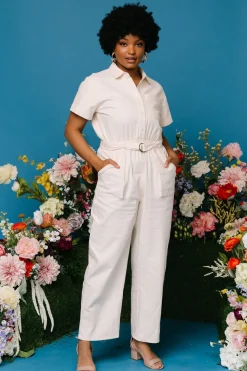 Hot Baltic Born Newport Jumpsuit | Cream