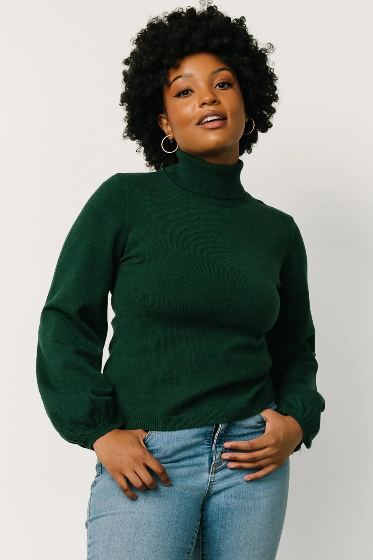 Sale Baltic Born Nielsen Turtleneck Sweater | Emerald