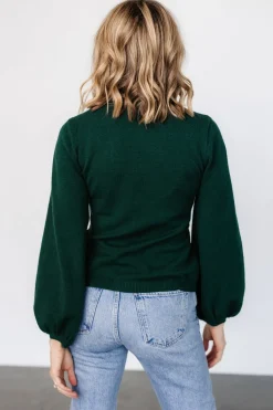 Sale Baltic Born Nielsen Turtleneck Sweater | Emerald