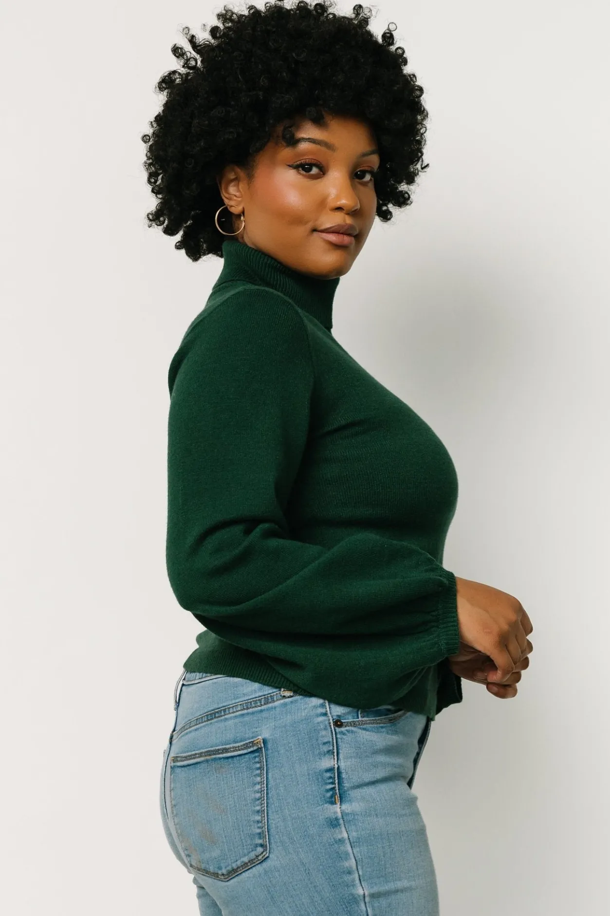 Sale Baltic Born Nielsen Turtleneck Sweater | Emerald