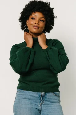 Sale Baltic Born Nielsen Turtleneck Sweater | Emerald