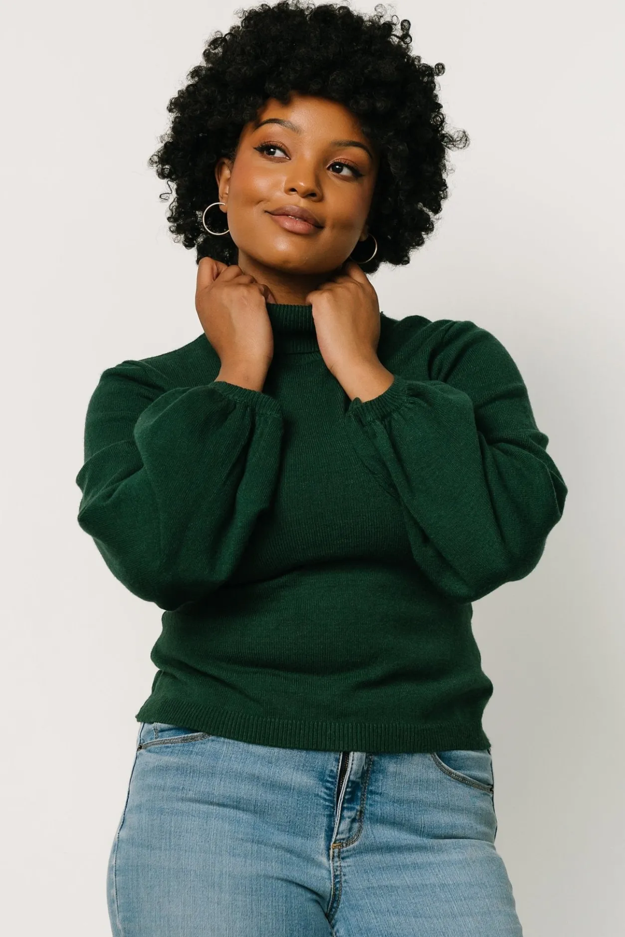 Sale Baltic Born Nielsen Turtleneck Sweater | Emerald