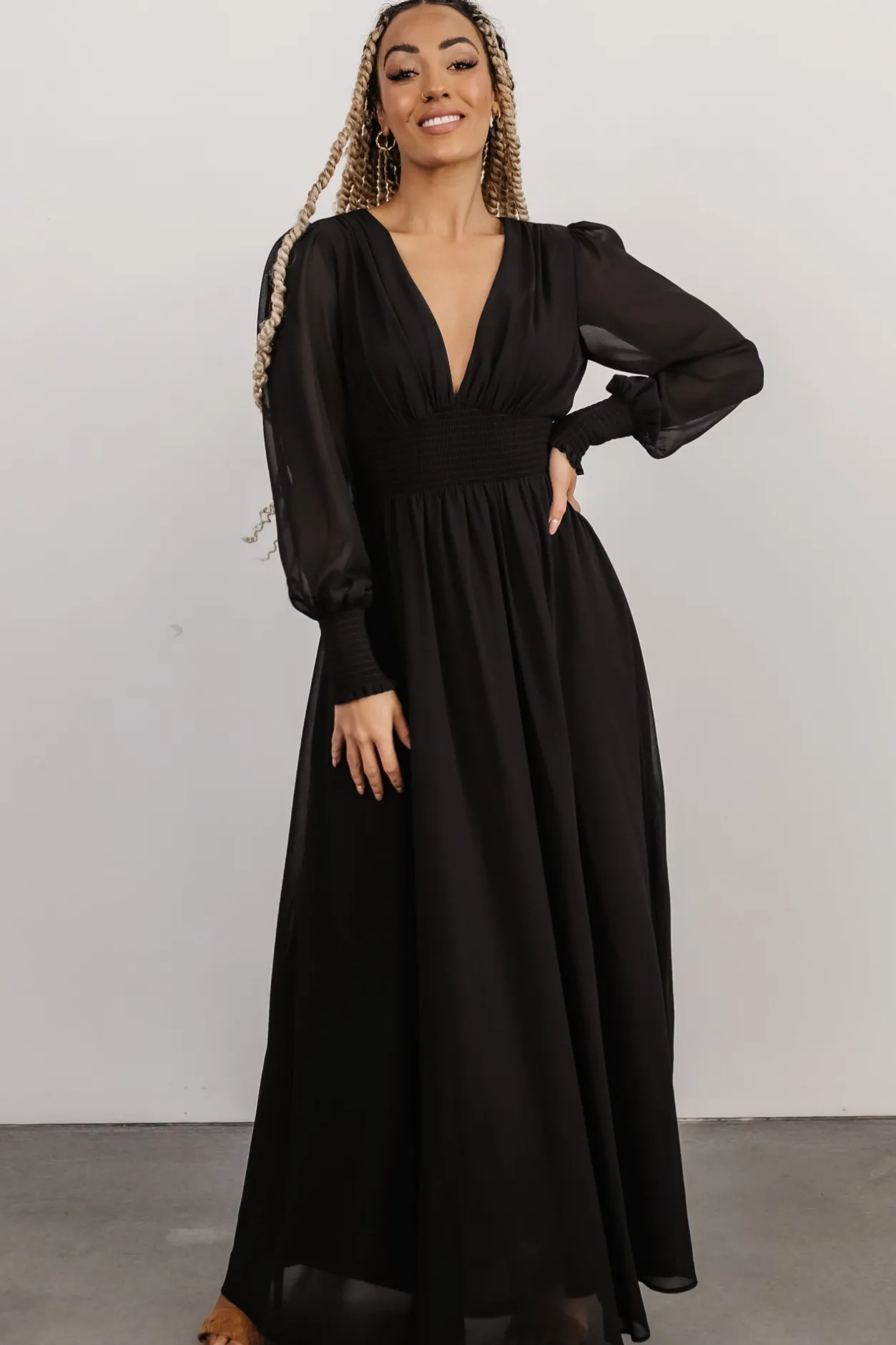 Fashion Baltic Born Olivia Maxi Dress | Black