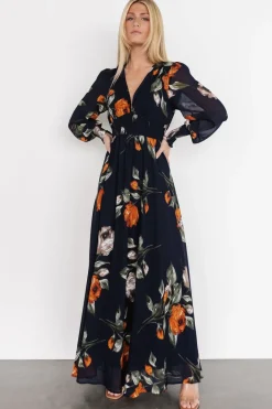 Fashion Baltic Born Olivia Maxi Dress | Midnight Navy Floral MidnightNavyFloral
