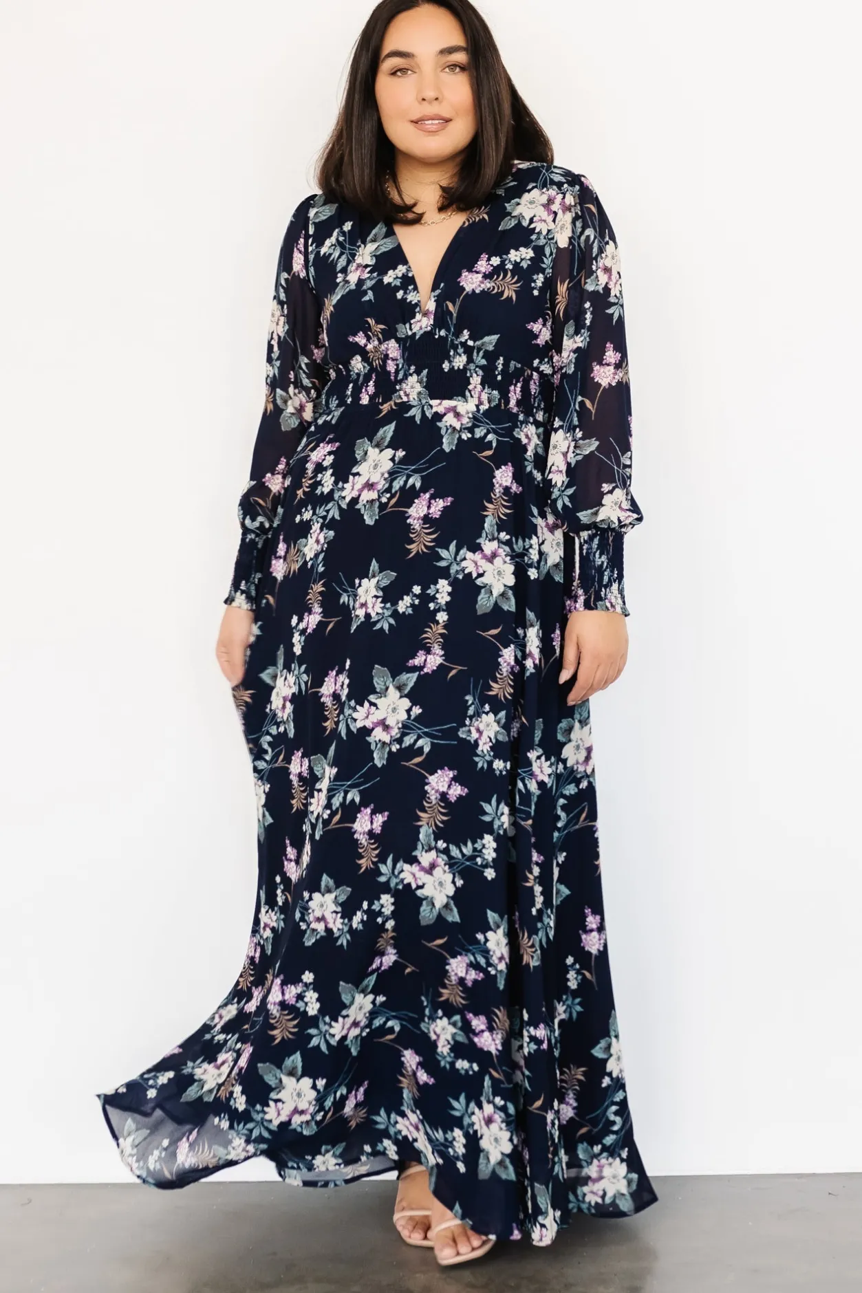 Best Baltic Born Olivia Maxi Dress | Navy Garden Floral NavyGardenFloral