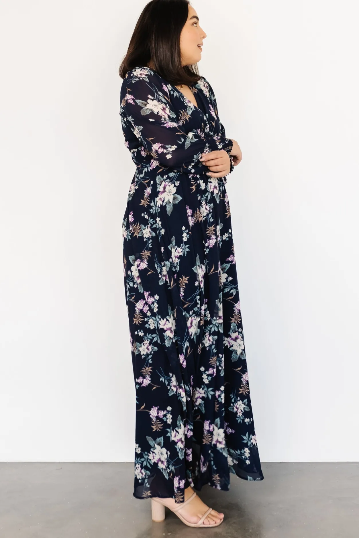 Best Baltic Born Olivia Maxi Dress | Navy Garden Floral NavyGardenFloral