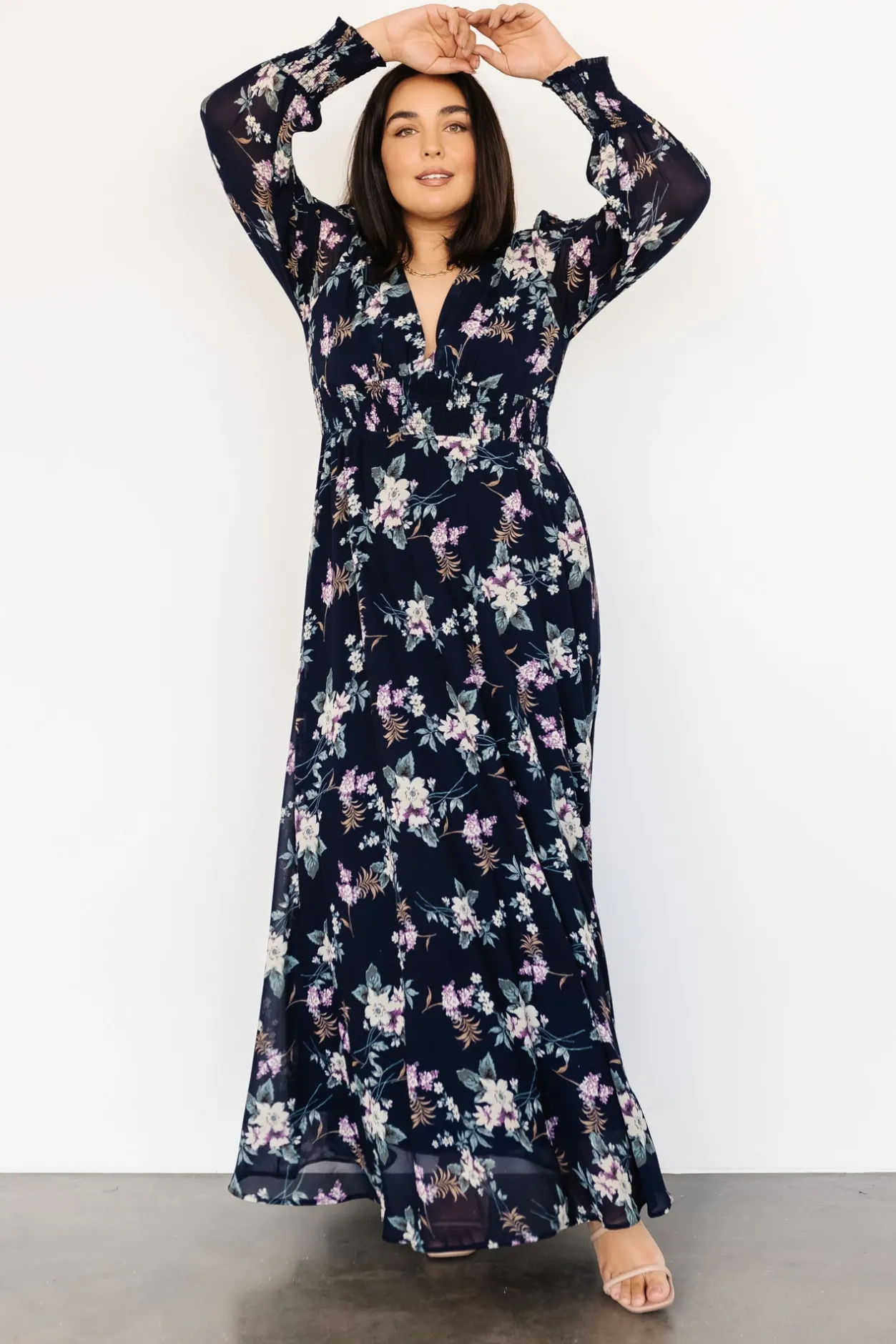 Best Baltic Born Olivia Maxi Dress | Navy Garden Floral NavyGardenFloral