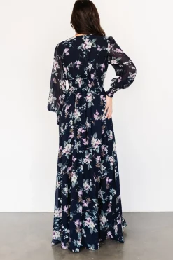 Best Baltic Born Olivia Maxi Dress | Navy Garden Floral NavyGardenFloral