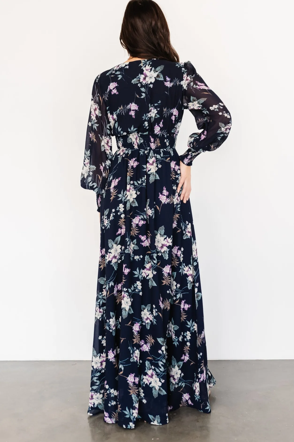 Best Baltic Born Olivia Maxi Dress | Navy Garden Floral NavyGardenFloral