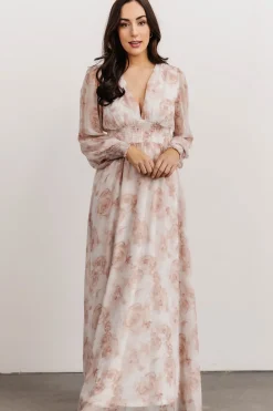Hot Baltic Born Olivia Maxi Dress | Pink Floral PinkFloral