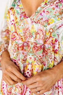 Hot Baltic Born Ophelia Maxi Dress | Multi Print MultiPrint