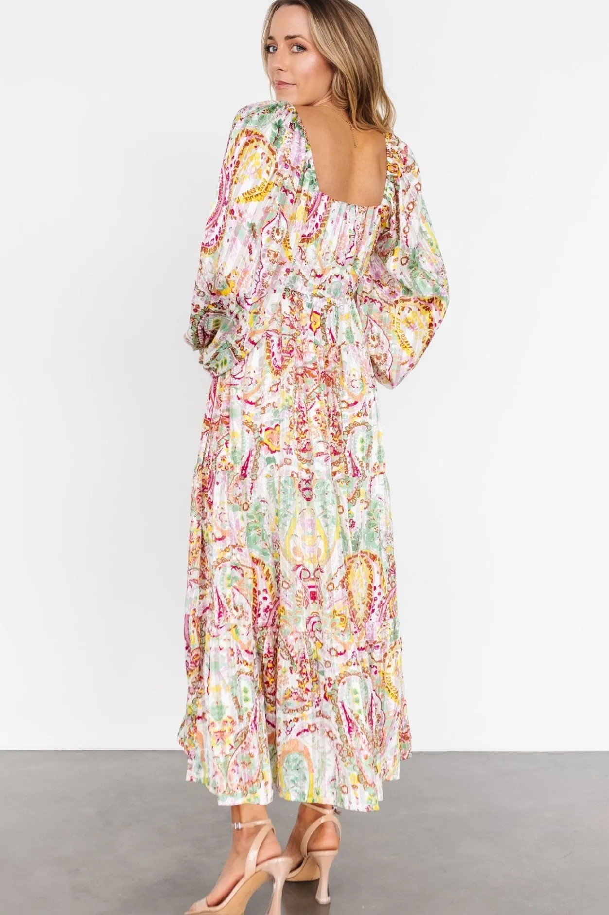 Hot Baltic Born Ophelia Maxi Dress | Multi Print MultiPrint