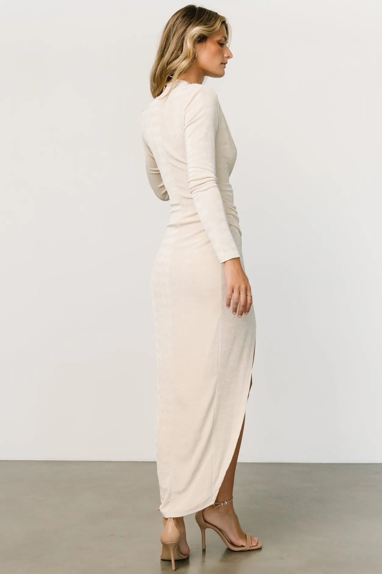 Outlet Baltic Born Pierce Shimmer Gown | Cream
