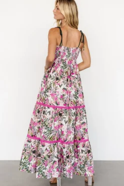 New Baltic Born Pierrette Maxi Dress | Pink Multi PinkMulti