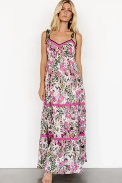 New Baltic Born Pierrette Maxi Dress | Pink Multi PinkMulti