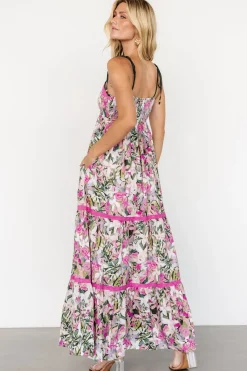 New Baltic Born Pierrette Maxi Dress | Pink Multi PinkMulti