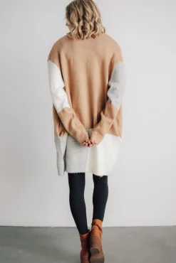 Outlet Baltic Born Pierson Color Block Cardigan | Camel