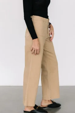 New Baltic Born Polli Patch Pocket Pants | Tan
