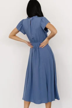 Fashion Baltic Born Prestyn Midi Dress | Blue