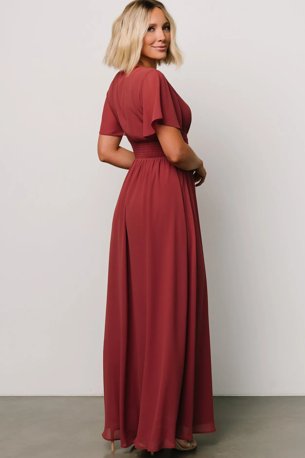 Online Baltic Born Ramona Maxi Dress | Terracotta