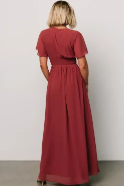 Online Baltic Born Ramona Maxi Dress | Terracotta