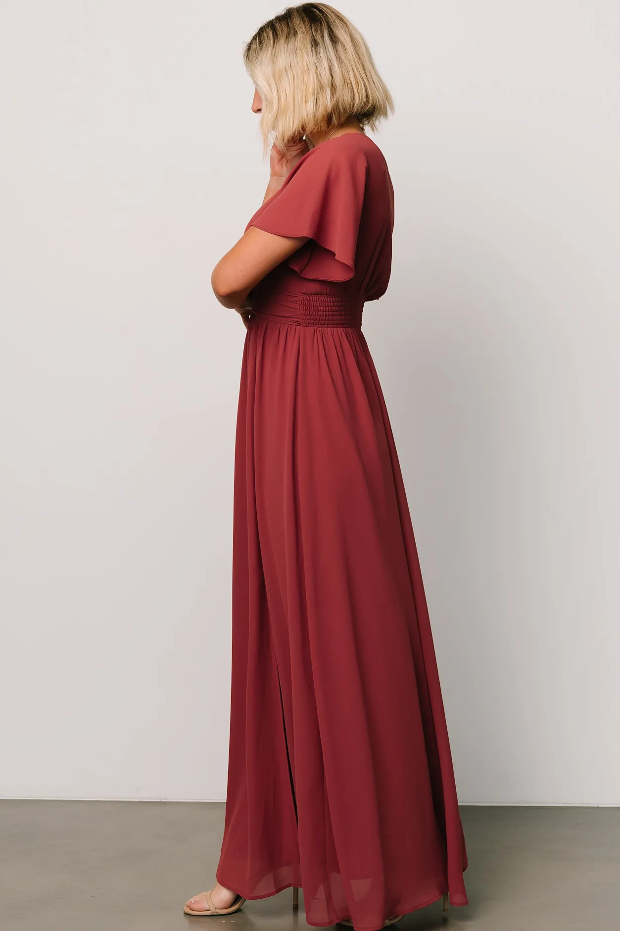 Online Baltic Born Ramona Maxi Dress | Terracotta