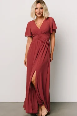 Online Baltic Born Ramona Maxi Dress | Terracotta