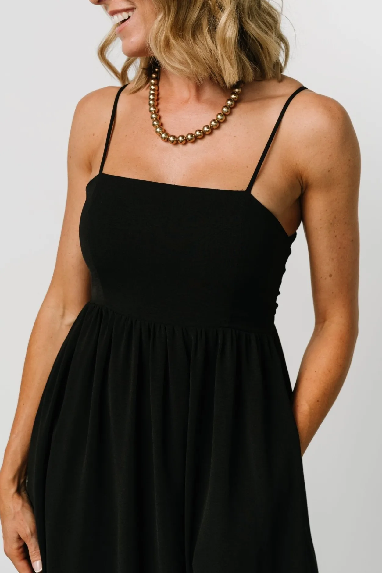 Fashion Baltic Born Regan Tank Maxi Dress | Black
