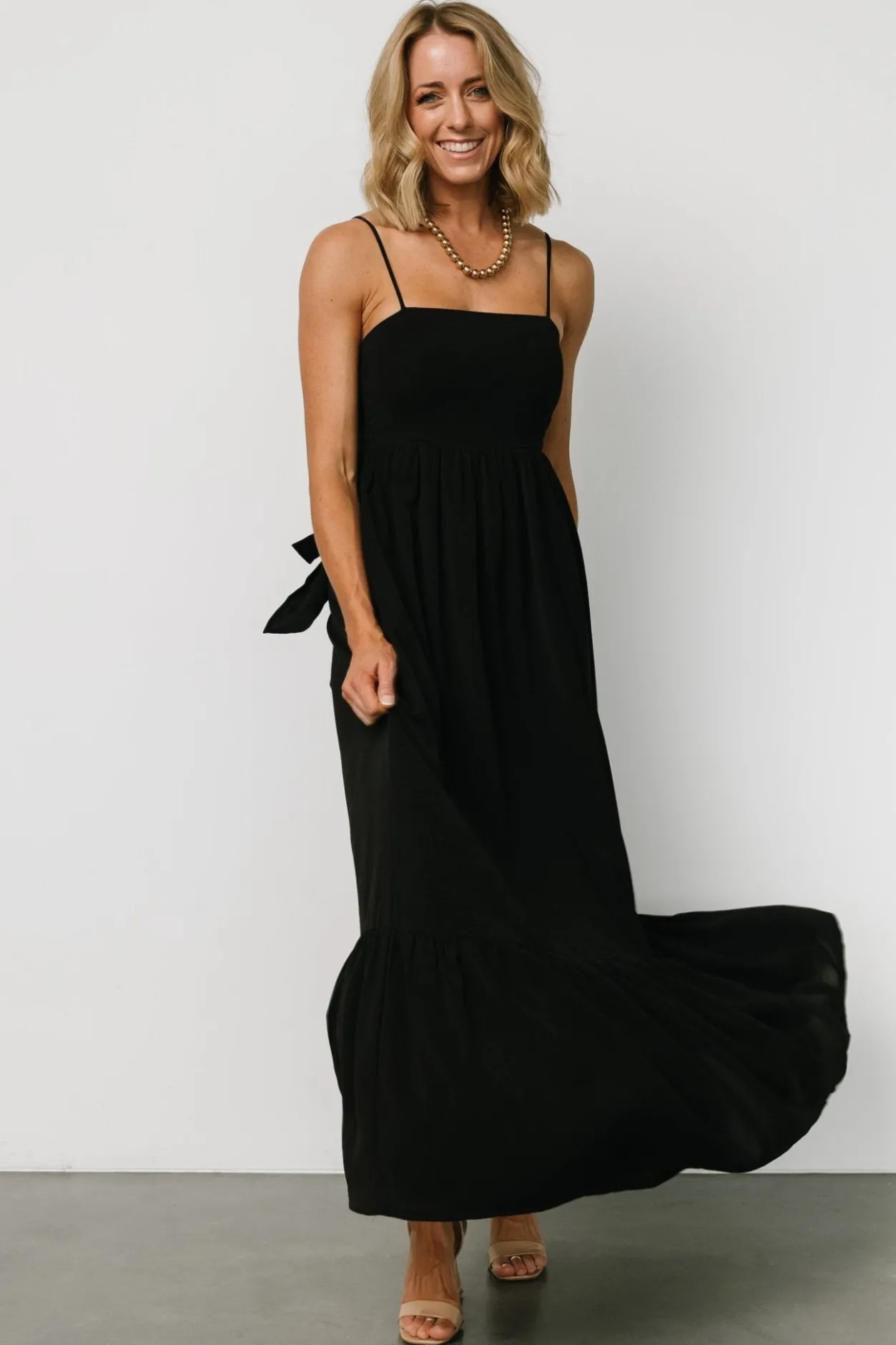 Fashion Baltic Born Regan Tank Maxi Dress | Black