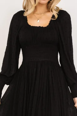 Sale Baltic Born Renata Dot Maxi Dress | Black