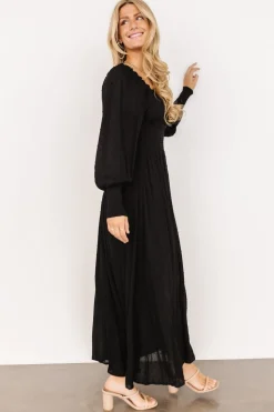 Sale Baltic Born Renata Dot Maxi Dress | Black