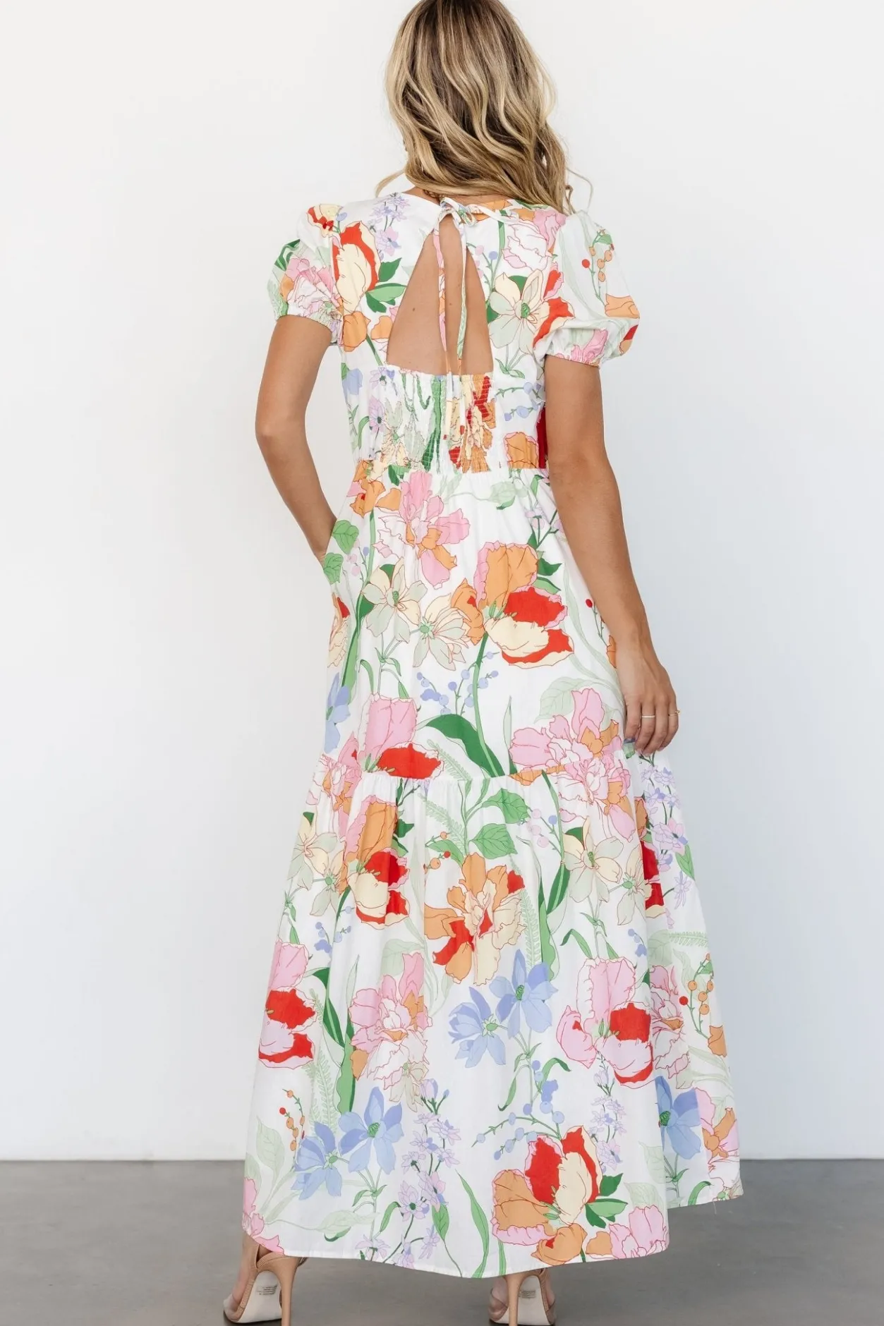 Best Baltic Born Risette Maxi Dress | Multi Floral MultiFloral