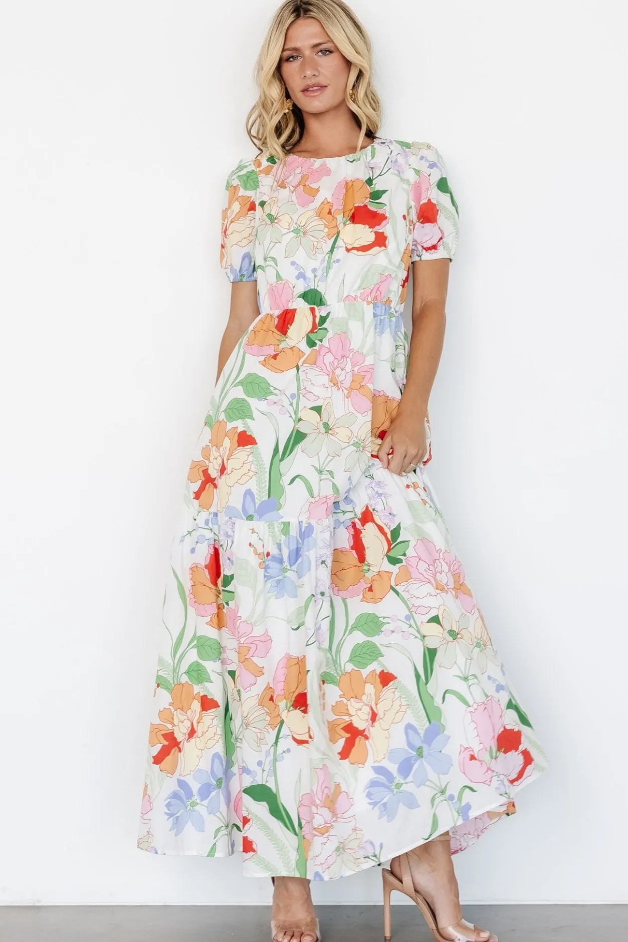 Best Baltic Born Risette Maxi Dress | Multi Floral MultiFloral