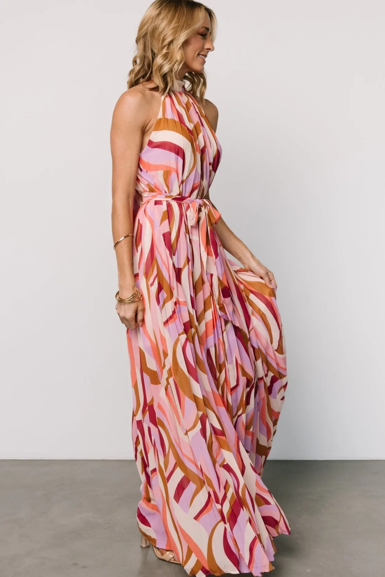 Sale Baltic Born Rita Maxi Dress | Lavender Multi Print LavenderMultiPrint