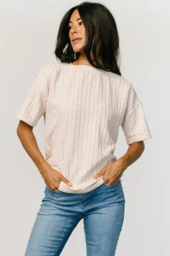 Outlet Baltic Born Roxi Open Back Tie Top | Natural