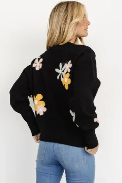 Outlet Baltic Born Roxy Sweater | Black Flower BlackFlower