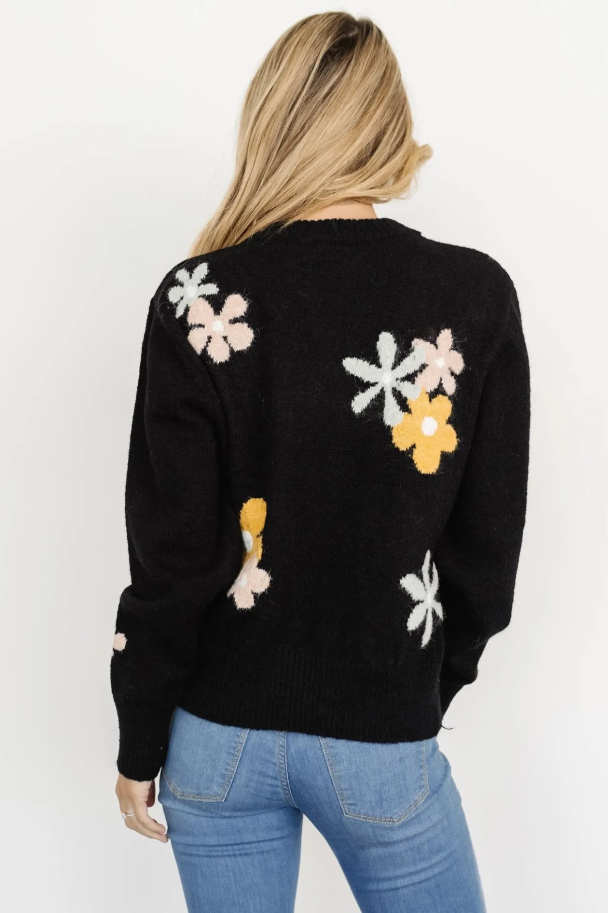 Outlet Baltic Born Roxy Sweater | Black Flower BlackFlower