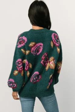 Sale Baltic Born Ryder Sweater | Jade Multi Floral JadeMultiFloral