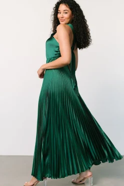 Online Baltic Born Sandra Pleated Maxi Dress | Emerald