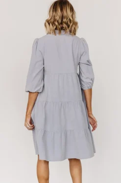 New Baltic Born Sari Babydoll Dress | Light Denim LightDenim