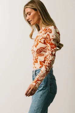 Clearance Baltic Born Sebastian Sweater | Rust Multi RustMulti